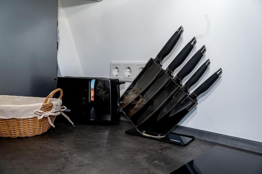 Moderne Maisonette Wohnung Im Fluesseviertel BRE Eksteriør billede